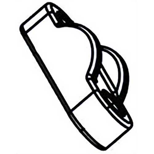 Milwaukee® 31-12-0025 Replacement Top Cap, Plastic, for use with 6033 1/4 Sheet Palm Sander