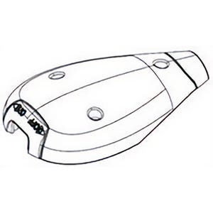 Milwaukee® 31-12-0395 Replacement Cap with Overmold, for use with 2571 M12™ Drain Snake