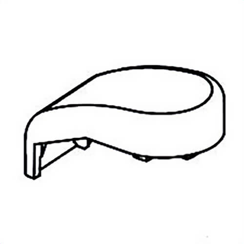 Milwaukee® 31-15-0175 Replacement Spindle Lock Cover, for use with 0725 Cordless 28V Grinder