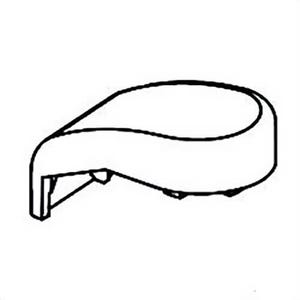 Milwaukee® 31-15-0175 Replacement Spindle Lock Cover, for use with 0725 Cordless 28V Grinder