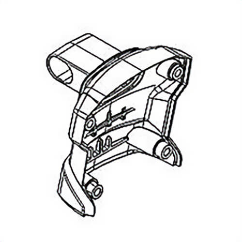 Milwaukee® 31-15-1301 Replacement Gear Housing Cover, for use with 2712 M18 Fuel™ SDS Plus Rotary Hammer