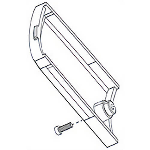 Milwaukee® 31-21-0040 Replacement Battery Door, for use with 2236 Clamp Meter (HVAC Clamp)