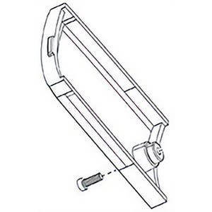 Milwaukee® 31-21-0040 Replacement Battery Door, for use with 2236 Clamp Meter (HVAC Clamp)