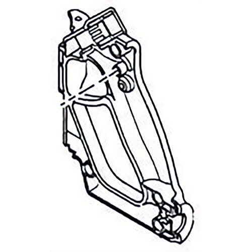 Milwaukee® 31-44-0140 Replacement Right Half Handle, for use with 5619-20/5619 D-Handle Router