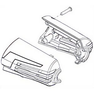 Milwaukee® 31-44-0645 Replacement Rear Handle Assembly, UL SJ16 Cord, for 6161 Angle Grinder with Paddle Switch