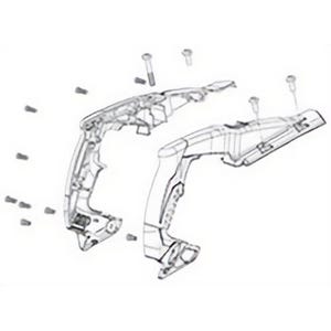 Milwaukee® 31-44-0785 Replacement AC/DC Handle Assembly Kit, for use with 6238 Deep Cut AC/SC Bandsaw