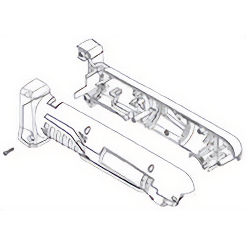 Milwaukee® 31-44-1010 Replacement Halft Housing Assembly, for use with 2615 18V Rad Drill