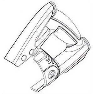 Milwaukee® 31-44-1107 Replacement Left Hand Handle, for use with 6577 Worm Drive Saw