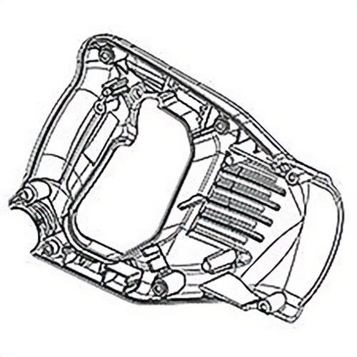 Milwaukee® 31-44-2095 Replacement Left Half Handle