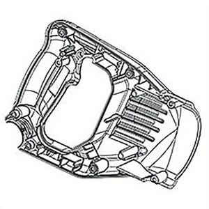 Milwaukee® 31-44-2095 Replacement Left Half Handle