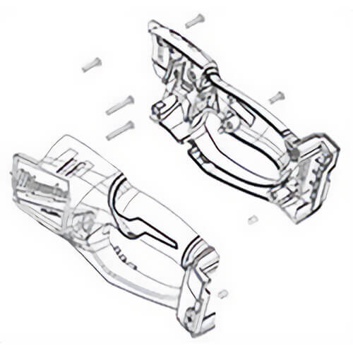 Milwaukee® 31-44-2718 Replacement Housing Assembly, for use with 2707 M18 Fuel™ Hole-Hawg Right Angle Drill