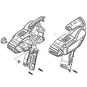 Milwaukee® 31-4475 Replacement Handle Assembly, for use with 2441 M12™ Cordless Caulk and Adhesive Gun