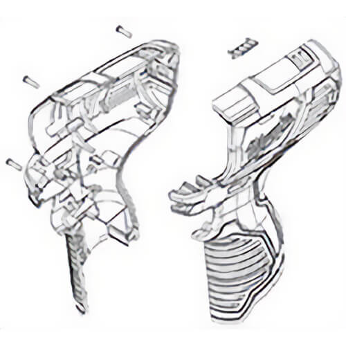 Milwaukee® 31-50-0005 Replacement Handle Set