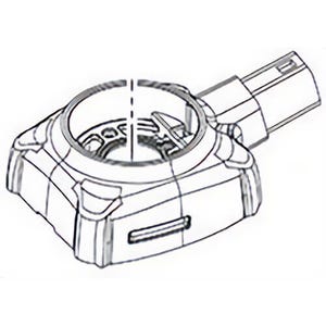 Milwaukee® 31-50-2110 Replacement Housing Platen, for use with 6146 Compact Angle Grinder with Slide Switch