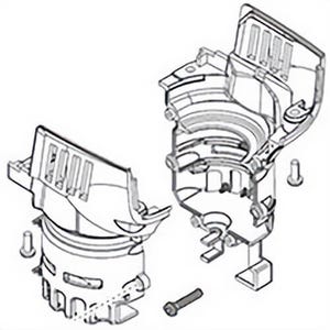 Milwaukee® 31-50-2715 Replacement Motor Housing Assembly, for use with 2715-DE M18/M28 Hammervac™ Dust Extraction