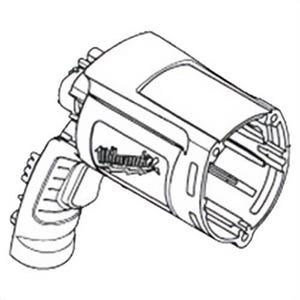 Milwaukee® 31-50-4030 Replacement Motor Housing, for use with 6743 Drywall Screwdriver