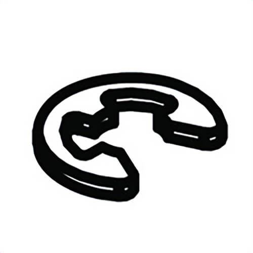 Milwaukee® 34-60-0401 Replacement E-Ring, Spring Steel, ETW-3, for use with 2737 M18 Fuel™ Jig Saw (D-Handle)