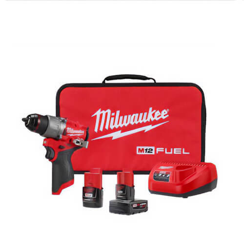 Milwaukee® 3404-22 M12™ Compact Hammer Drill, Lithium-Ion Battery