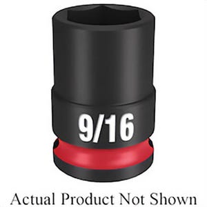Milwaukee® Shockwave™ Impact Duty™ 49-66-6110 Socket, 3/8 in Hex Drive, 3/4 in Standard Socket, 6 Points