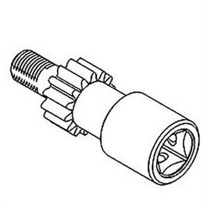 Milwaukee® 36-18-0030 Replacement Rack/Gear Shaft Assembly