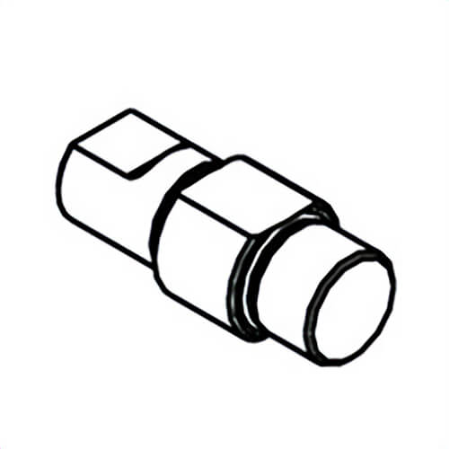 Milwaukee® 36-18-0610 Replacement Input Shaft, for use with 1004-1 M12™ Cordless Caulk and Adhesive Gun