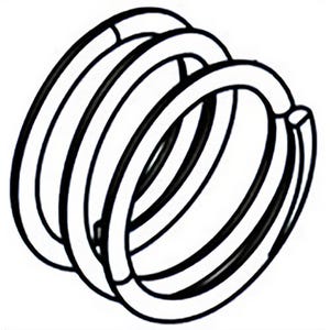 Milwaukee® 40-50-0138 Replacement Bottom AVS Spring, for use with 5268 SDS Rotary Hammer