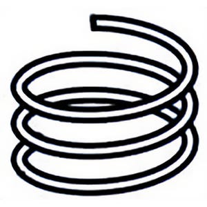 Milwaukee® 40-50-0445 Replacement Spindle Lock Spring, for use with 0725 Cordless 28V Grinder