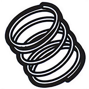 Milwaukee® 40-50-0800 Replacement Pressure Spring, for use with 0756 28V Rotary Hammer