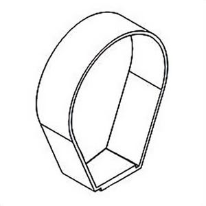 Milwaukee® 40-50-5379 Replacement Side Handle Clamp Band, for use with 5375 Hammer Drill