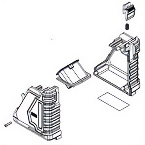 Milwaukee® 42-16-0650 Replacement Dust Box Assembly, for use with 2306 M12™ Hammervac™ Dust Extractor