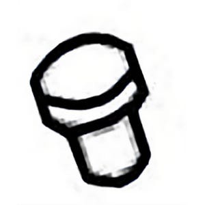 Milwaukee® 42-32-0025 Replacement Bolt, for 49-57-0010, 49-57-0020, 49-57-0025, 49-57-0030 Arbor Assemblies for Steel Hawg Bits