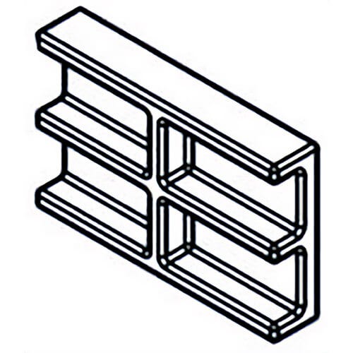 Milwaukee® 42-38-0137 Replacement Plastic Bumper Holder, Black, for use with 2715 M18 Fuel™ Rotary Hammer