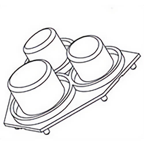 Milwaukee® 42-42-0305 Replacement Rubber Button, for use with 2310 12V Digital Inspection Camera