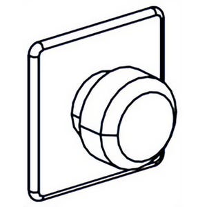 Milwaukee® 42-42-0920 Replacement Flashlight Button, for use with 2237 Clamp Meter