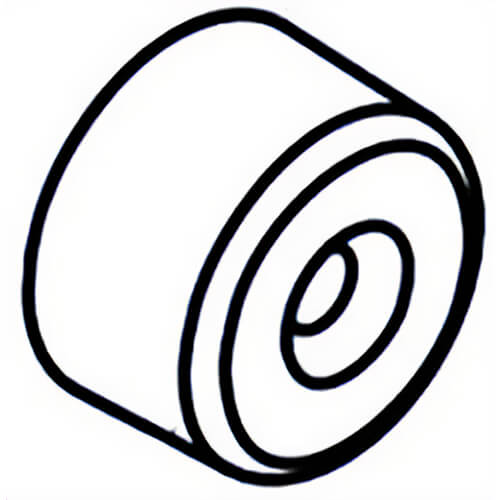 Milwaukee® 42-42-1085 Replacement Bevel Button, for use with 6430 Circular Saw