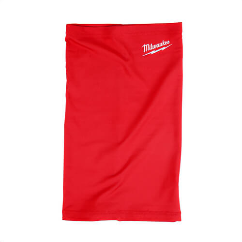 Milwaukee® 423R Multi-Functional Neck Gaiter, 86% Polyester/14% Spandex, Breathable Fabric, Washer and Dryer Safe, Red
