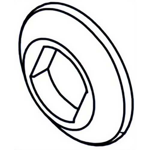 Milwaukee® 43-34-0096 Replacement Outer Wheel Flange, for use with 6430 Circular Saw