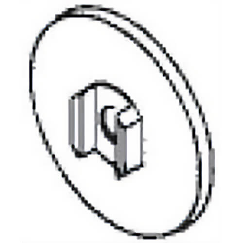 Milwaukee® 43-34-0850 Replacement Inner Flange, for use with 6142 Compact Angle Grinder with Paddle Switch