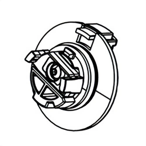 Milwaukee® 44-10-5263 Replacement Shift Lever with O-Ring, for use with 2713 M18 Fuel™ SDS Plus D-Handle Rotary Hammer
