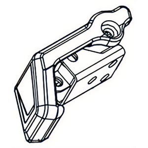 Milwaukee® 44-20-0051 Replacement Latch Assembly with Package, for use with 6370 Metal Cutting Saw