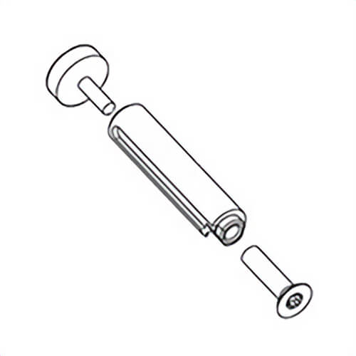 Milwaukee® 44-60-0043 Clevis Pin Upgrade Kit, Replacement Part for M18® Forcelogic® 6T Inline Crimper/Cutter