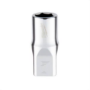 Milwaukee® 45-34-9033 Standard Socket, 1/4 in, 7 mm, 6 Points, Polished Chrome