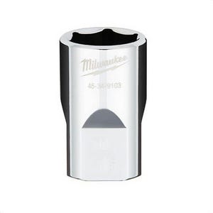 Milwaukee® 45-34-9103 Standard Socket with Four Flat™ Sides, 1/2 in, 11/16 in, 6 Points