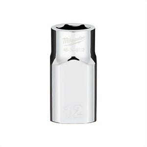 Milwaukee® 45-34-9113 Standard Socket with Four Flat™ Sides, 1/2 in, 12 mm, 6 Points