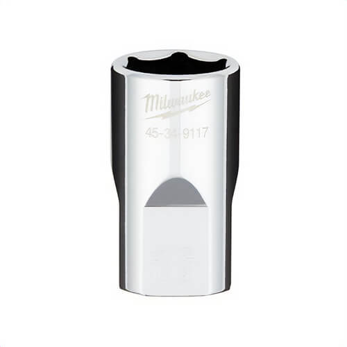 Milwaukee® 45-34-9117 Standard Socket with Four Flat™ Sides, 1/2 in, 16 mm, 6 Points