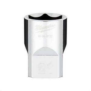 Milwaukee® 45-34-9122 Standard Socket with Four Flat™ Sides, 1/2 in, 21 mm, 6 Points