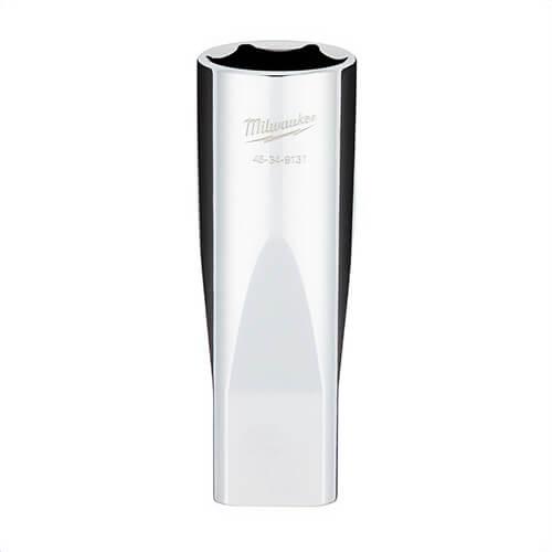 Milwaukee® 45-34-9131 Deep Socket with Four Flat™ Sides, 1/2 in, 13/16 in, 6 Points