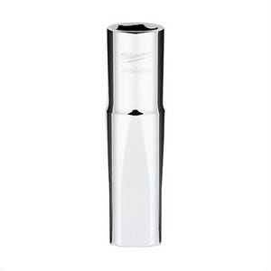 Milwaukee® 45-34-9138 Deep Socket with Four Flat™ Sides, 1/2 in, 14 mm, 6 Points