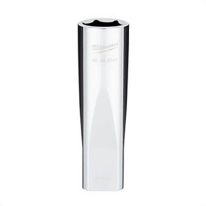 Milwaukee® 45-34-9141 Deep Socket with Four Flat™ Sides, 1/2 in, 17 mm, 6 Points