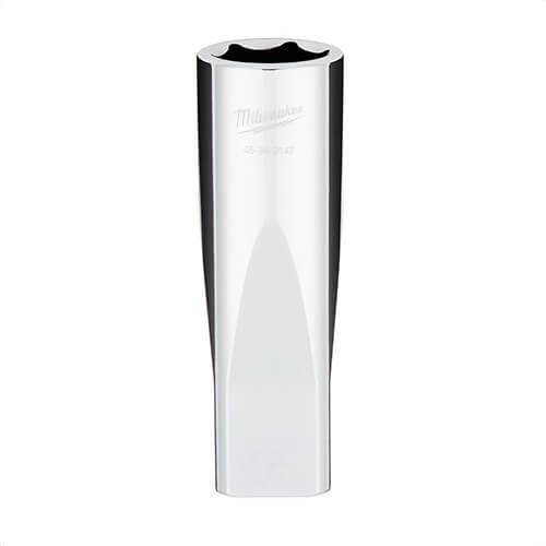 Milwaukee® 45-34-9142 Deep Socket with Four Flat™ Sides, 1/2 in, 18 mm, 6 Points